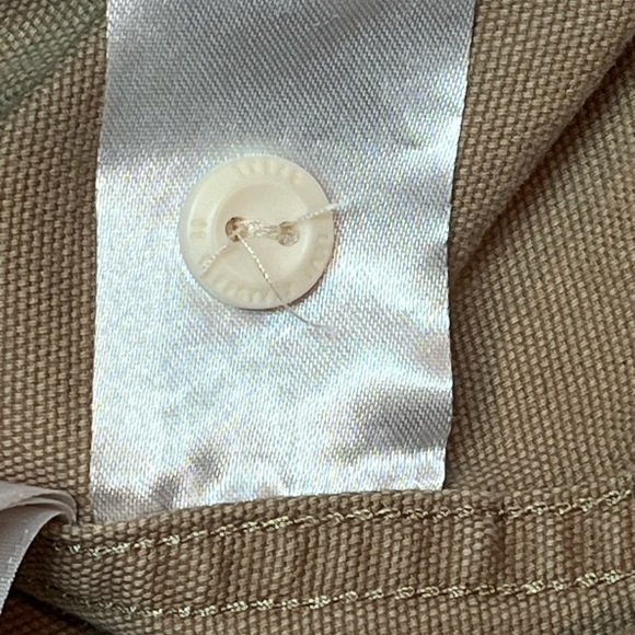 Levis  Long Sleeve Work Shirt Men's Size XL Tan Khaki Utility Shacket - Picture 10 of 12